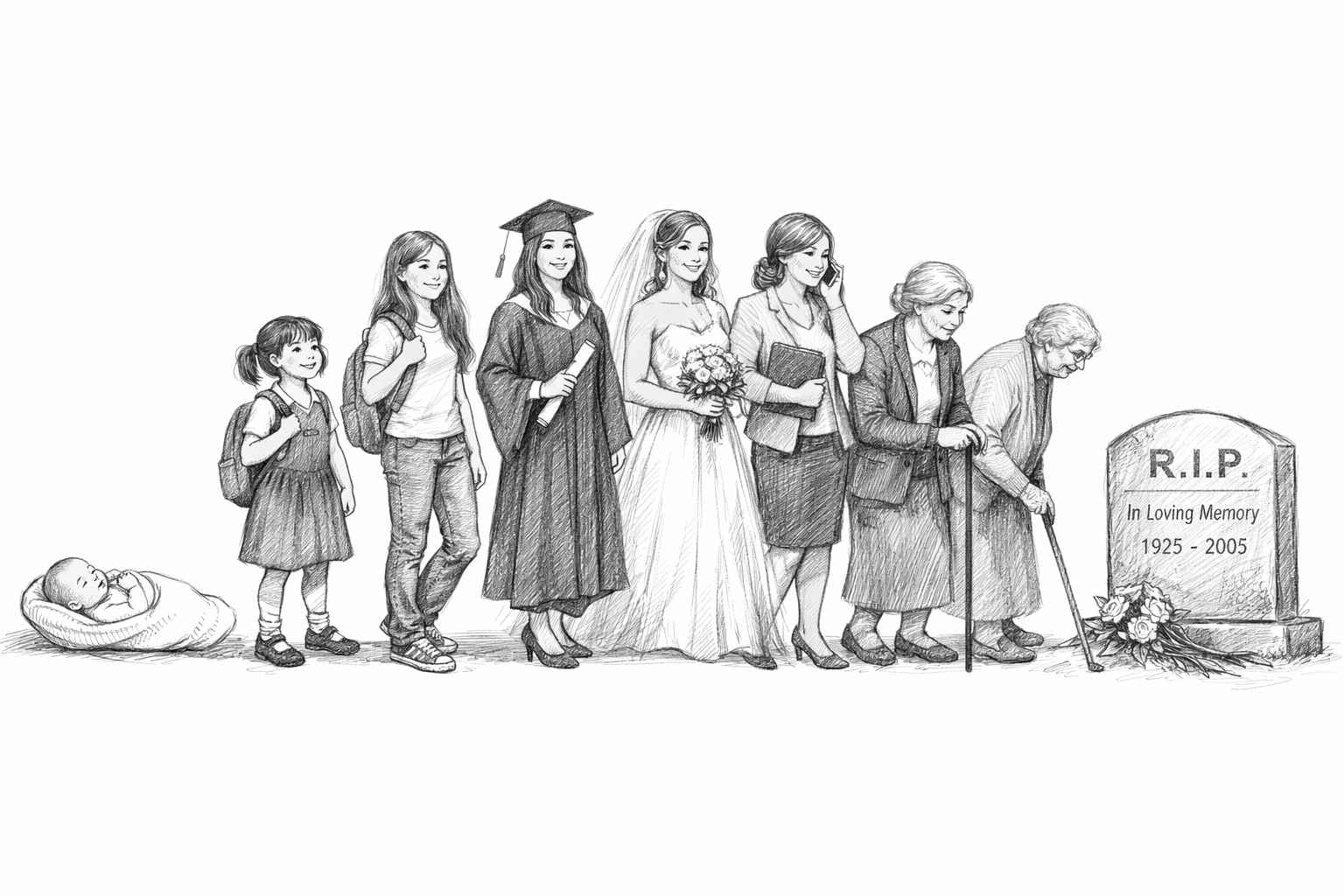 Wir sind vergänglich