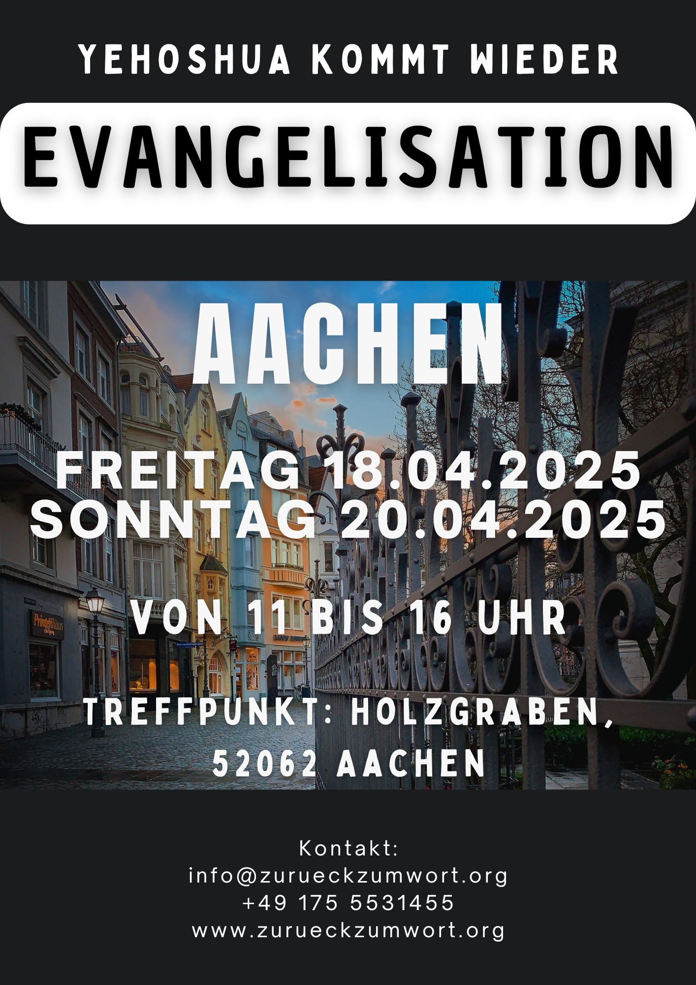 Evangelisation Aachen (2 Tage)