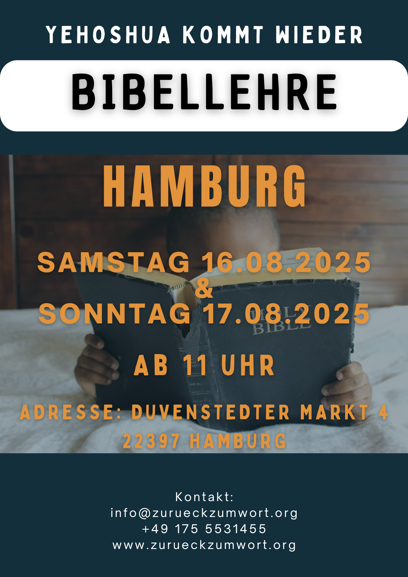 Bibellehre Hamburg (2 Tage)