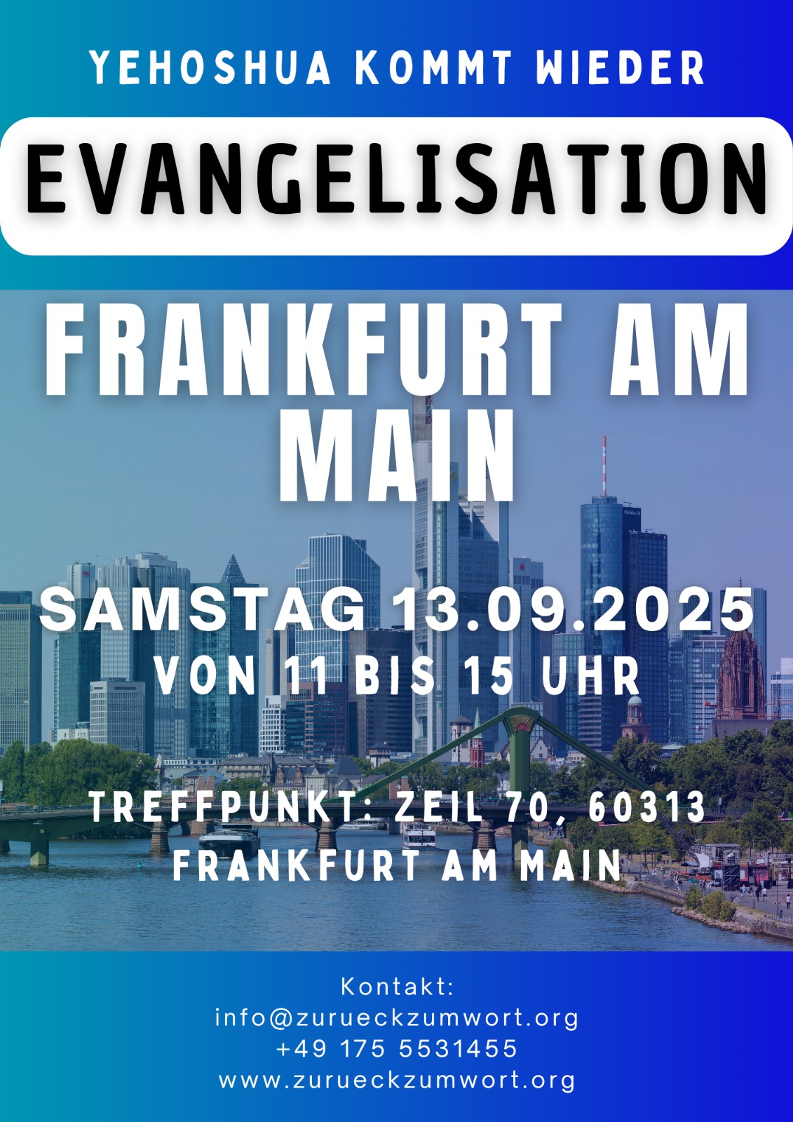 Evangelisation Frankfurt am Main