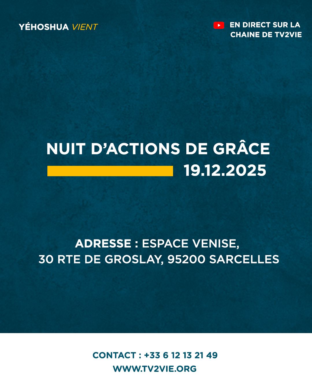 Nacht der Danksagung